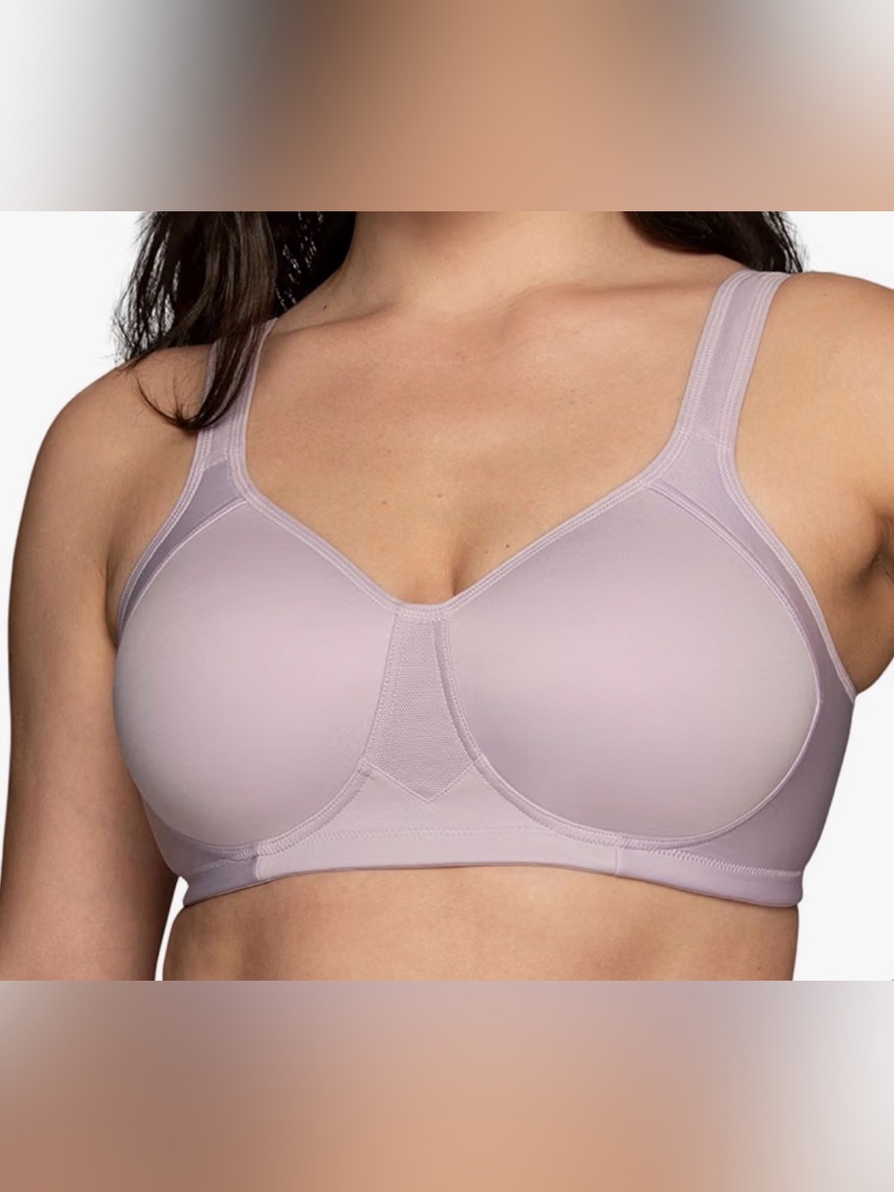 Vanity Fair Violet Wireless Full Figure Sports Bra - Size 38D - VGUC - #71500